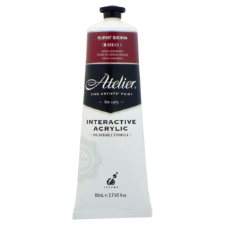 Atelier Interactive Acrylic Paint 80ml S1 - Burnt Sienna