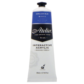 Atelier Interactive Acrylic Paint 80ml S6 - Cerulean Blue