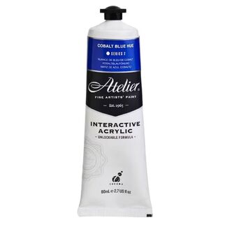 Atelier Interactive Acrylic Paint 80ml S2 - Cobalt Blue Hue