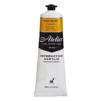 Atelier Interactive Acrylic Paint 80ml S2 - Indian Yellow