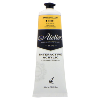 Atelier Interactive Acrylic Paint 80ml S1 - Naples Yellow