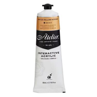 Atelier Interactive Acrylic Paint 80ml S2 - Naples Yellow Reddish