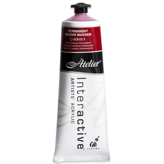 Atelier Interactive Acrylic Paint 80ml S3 - Permanent Brown Madder