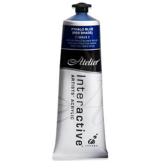 Atelier Interactive Acrylic Paint 80ml S2 - Phthalo Blue (Red Shade)