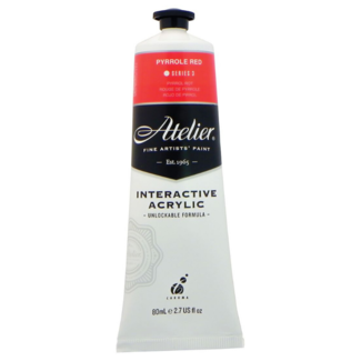 Atelier Interactive Acrylic Paint 80ml S3 - Pyrrole Red