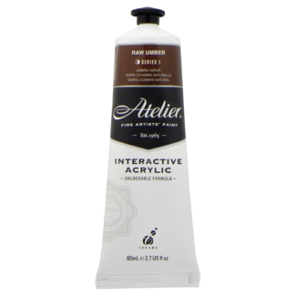 Atelier Interactive Acrylic Paint 80ml S1 - Raw Umber