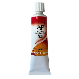 Art Prism Oil Paint 40ml - Cadmium Red Deep