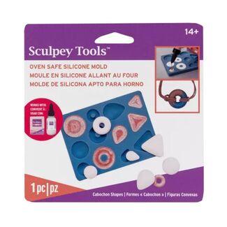 Sculpey Silicone Mold - Cabochon Shapes