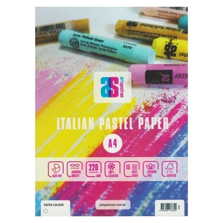 Art Spectrum Pastel Pad A4 White 220gsm 15 Sheets