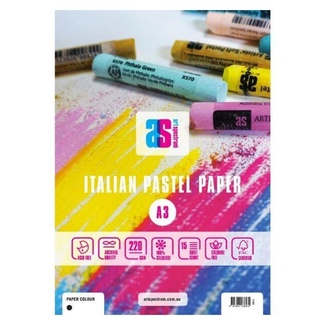Art Spectrum Pastel Pad A3 Black 220gsm 15 Sheets