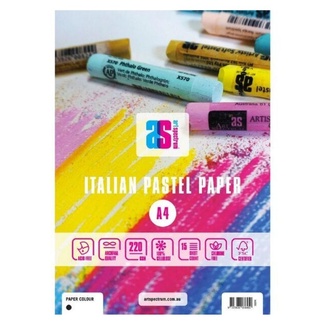 Art Spectrum Pastel Pad A4 Black 220gsm 15 Sheets