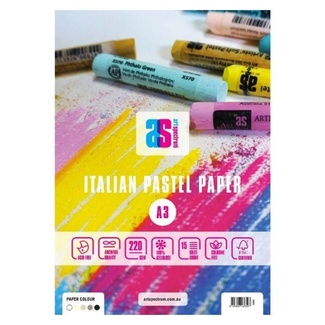 Art Spectrum Pastel Pad A3 Greys 220gsm 15 Sheets