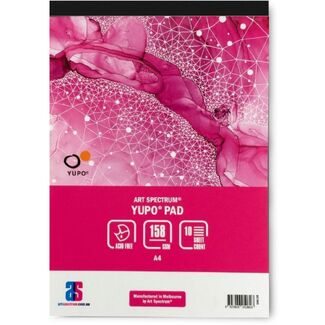 Art Spectrum Yupo Paper Pad A4 158gsm 10 Sheets