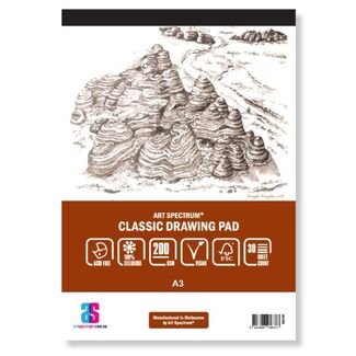 Art Spectrum Classic Drawing Pad A3 200gsm 30 Sheets
