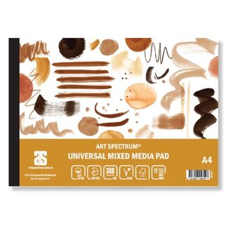 Art Spectrum Universal Mixed Media Pad A4 300gsm 12 Sheets