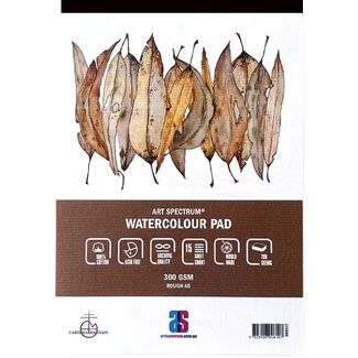Art Spectrum 100% Cotton Watercolour Pad A5 300gsm 15 Sheet - Rough