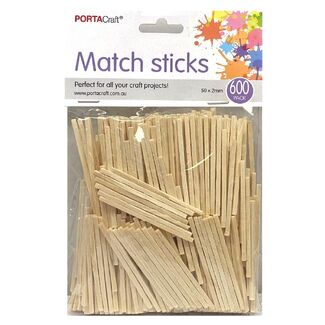 Match Sticks 600pc Natural