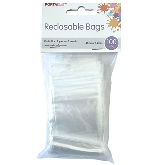 Resealable Bag 44x44mm 100pc