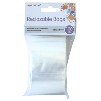 Resealable Bag 38x50mm 100pc