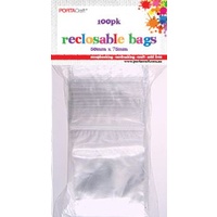 Resealable Bag 50x75mm 100pc