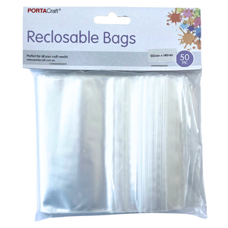 Resealable Bag 100x140mm 50pc