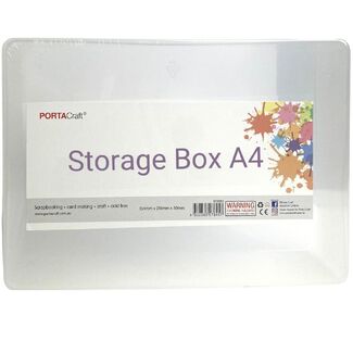 Craft Storage Box - A4 (216 x 304 x 55mm)