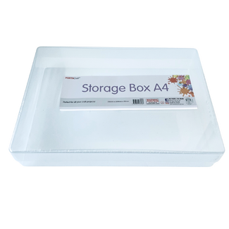 Portacraft Craft Storage Box - A4 (216 x 304 x 55mm)