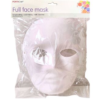 Papier Mache Mask - Full Face