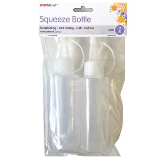 Empty Bottles - Squeeze Bottles 100ml 2pc