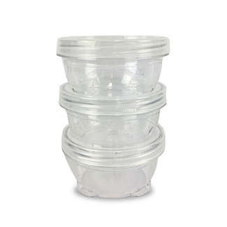 Portacraft Empty Bottles - Lock & Stack Containers 90 x 50mm 3pc