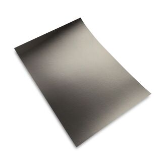 Portacraft Glossy Cardboard Single Sided Sheets 50 x 64cm - Silver