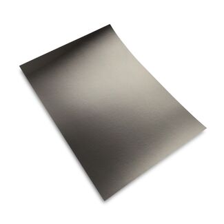 Glossy Cardboard Single Sided Sheets 50 x 64cm - Silver