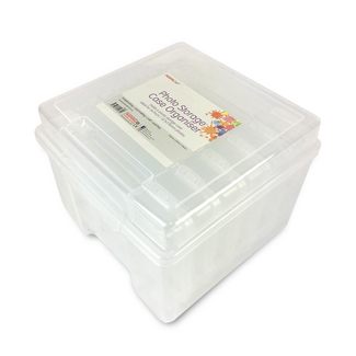 Portacraft Craft Storage Box - Artwork & Photo Organiser w/6 Storage Inserts (214 x 219 x 166mm)