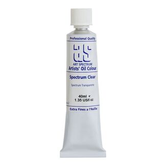 Art Spectrum Oil 40ml S2 - Spectrum Clear