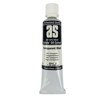 Art Spectrum Oil 40ml S1 - Transparent Black