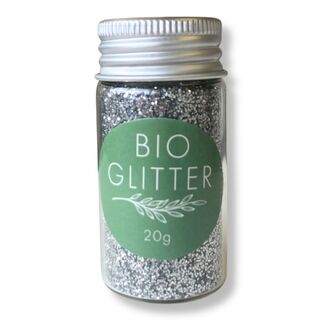 Ribtex Bio Craft Glitter 20gm - Silver