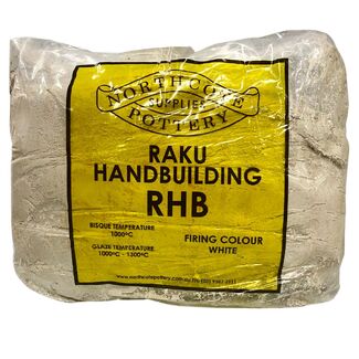 Northcote White Handbuilding Raku Clay 10kg