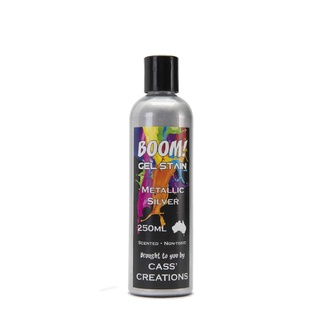 Boom Gel Stain 250ml - Metallic Silver