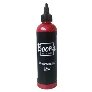 Boom Gel Stain 250ml - Pearlescent Red