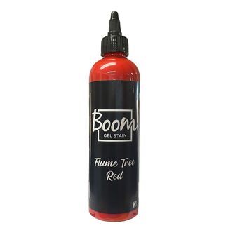 Boom Gel Stain 250ml - Flame Tree Red