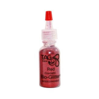 *TAG Bio Glitter Puffer 15ml - Red