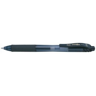 Pentel Energel Retractable Gel Roller Pen 0.7mm - Black