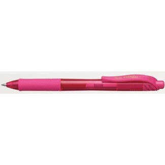 Pentel Energel Retractable Gel Roller Pen 0.7mm - Pink