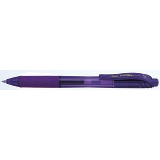 Pentel Energel Retractable Gel Roller Pen 0.7mm - Violet