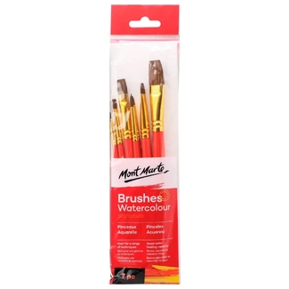 Mont Marte Gallery Series Paint Brush Set - Watercolour 7pc