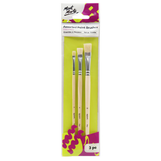 Mont Marte Discovery Paint Brush Set - 3pc