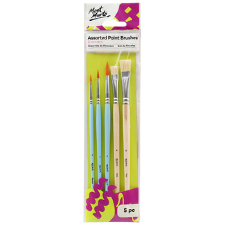 Mont Marte Discovery Paint Brush Set - 5pc