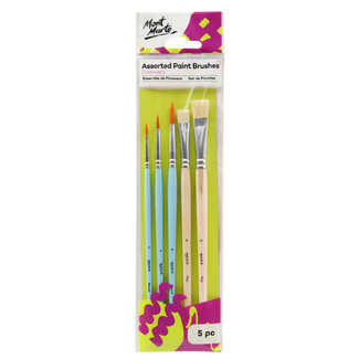 Mont Marte Discovery Paint Brush Set - 5pc