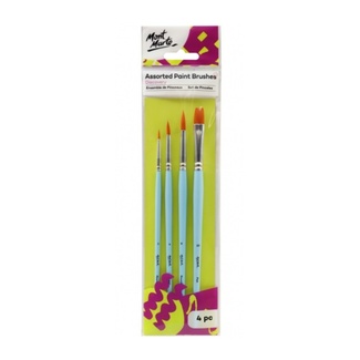 Mont Marte Discovery Paint Brush Set - 4pc