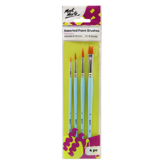 Mont Marte Discovery Paint Brush Set - 4pc